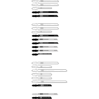 Milwaukee 48-42-5300 Lame de scie sauteuse, Bim&eacute;tal, Tige en T, 4" lo, 6 dents par pouce