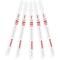 Milwaukee 48-42-5310 Jigsaw Blade, Bi-Metal, T-Shank, 4" L, 10 TPI