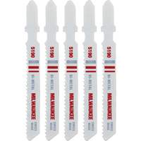 Milwaukee 48-42-5190 Jigsaw Blade, Bi-Metal, T-Shank, 3" L, 14 TPI