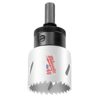 Milwaukee 49-56-0710 Scies-cloches &agrave; pointes carbur&eacute;es, 1-1/4", Profondeur de la coupe 1-5/8", Carbure