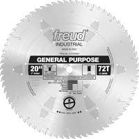 Freud LU72M020 Industrial Saw Blade - General Purpose, 20", 72 Teeth, Wood Use