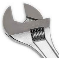 Crescent AC215VS Adjustable Tapered Handle Wrench - Carded, 15" L, 1-11/16"/43 mm Max Width, Chrome/Polished