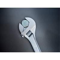Crescent AC215VS Adjustable Tapered Handle Wrench - Carded, 15" L, 1-11/16"/43 mm Max Width, Chrome/Polished