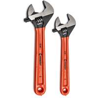 Crescent AT2610CVS Black Oxide Wrench Set with Cushion Grips, Adjustable, 2 Pieces, Imperial and Metric