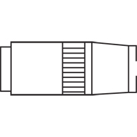 Bernard NS-1200B Centerfire Series Brass Nozzle