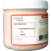 Weldcote Metals CASTIRONFLUX1JR Cast Iron Flux
