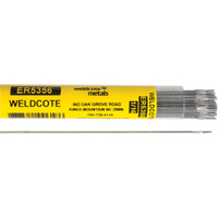 Weldcote Metals 5356116X36T1P 36" Cut Length TIG Rods, 1/16", Aluminum