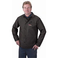 Weld-Mate TTU999 Veste ignifug&eacute;e, Coton, Grand, Noir