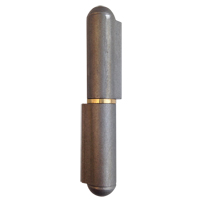 NMT Systems PS150SP Weld-On Hinge, 0.787" Dia. x 5.906" L, Mild Steel w/Fixed Steel Pin