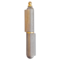 NMT Systems PS150SPGF Weld-On Hinge, 0.787" Dia. x 5.906" L, Mild Steel w/Fixed Steel Pin