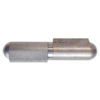 NMT Systems AA80SS Weld-On Hinge, 0.512" Dia. x 3.150" L, Aluminum w/Fixed Stainless Steel Pin