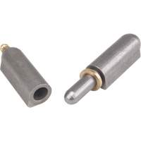 Aurora Tools TTV438 Weld-On Hinge, 0.63" Dia. x 3.937" L, Mild Steel w/Fixed Steel Pin