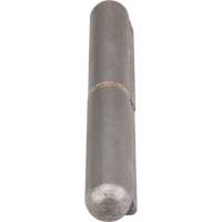 Aurora Tools TTV440 Weld-On Hinge, 0.63" Dia. x 4.724" L, Mild Steel w/Fixed Steel Pin