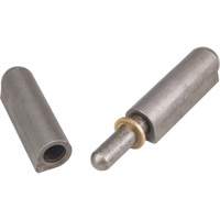 Aurora Tools TTV440 Weld-On Hinge, 0.63" Dia. x 4.724" L, Mild Steel w/Fixed Steel Pin