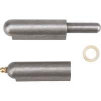 Outils Aurora TTV441 Charni&egrave;re &agrave; souder, 0,787" dia. x 5,906" lo, Acier doux a/goupille fixe en acier