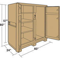 Jobmaster<sup>®</sup> Cabinet, Steel, 47.5 Cubic Feet, Beige  TTW234 | TENAQUIP