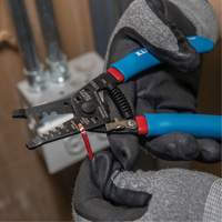 Klein Tools 11053 Klein-Kurve&reg; Wire Stripper/Cutter, 7-1/2" L, 6-12 AWG
