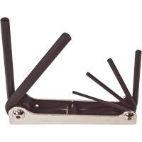 Klein Tools 70580 Folding Hex Key Set, 6 Pcs., Metric