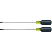 Klein Tools 85072 Long Blade Screwdriver Set, 2 Pcs.