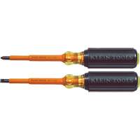 Klein Tools 33532-INS Jeu de tournevis isol&eacute;s, 1000 V, 2 M