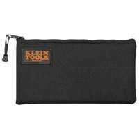 Klein Tools 5139PAD Sac &agrave; outils &agrave; fermeture &eacute;clair, Nylon balistique, 1 pochettes, Noir
