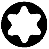 Klein Tools 19542 Tournevis Klein a/manche caoutchout&eacute;-Tournevis Torx &agrave; tige ronde