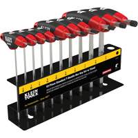 Klein Tools JTH410E T-Handle Hex Key Set, 10 Pcs., Imperial