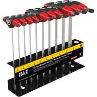 Klein Tools JTH610EB Ball-End T-Handle Hex Key Set, 10 Pcs., Imperial