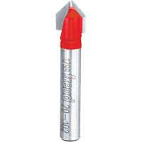 Freud 20-102 Fraise &agrave; rainurer en V, 3/8" dia., 1/4" tige