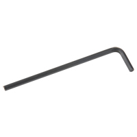 Eklind 15608 Long Arm Hex Key, Hex End, 4 mm x 4.09" L, L Shape