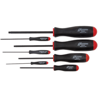 Ball Driver Screwdriver Sets - Metric, 7 Pcs.  TX404 | TENAQUIP