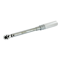 Gray Tools MFR250HD Heavy-Duty Micro-Adjustable Torque Wrench, Click, 1/2" Square Drive, 30 - 250 ft-lbs.