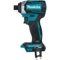 Makita DTD154Z LXT Brushless Impact Driver (Tool Only), 1/4", 1550 in-lbs/175 Nm Max. Torque, 18 V, Lithium-Ion