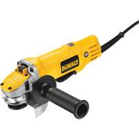 DEWALT DWE4120 Petite meuleuse d'angle avec interrupteur &agrave; palette, 4-1/2", 120 V, 9 A, 12 000 Tr/min