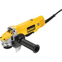 DEWALT DWE4120N Petite meuleuse d'angle avec interrupteur &agrave; palette, 4-1/2", 120 V, 9 A, 12 000 Tr/min