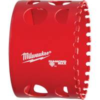 Milwaukee 49-56-5660 Scie-cloche Diamond Plus, 2-1/2", Profondeur de la coupe 1-2/5", Losange