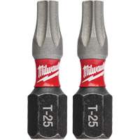 Milwaukee 48-32-4436 Forets &agrave; chocs Shockwave, Torx, T-25, Prise 1/4"
