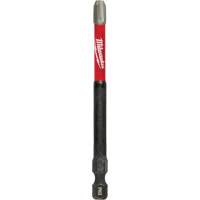Milwaukee 48-32-4563 Shockwave Impact Power Bit, Phillips, #3 Tip, 1/4" Drive Size, 3-1/2" Length