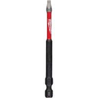 Milwaukee 48-32-4573 Embouts &agrave; percussion Shockwave Impact-Duty, Carr&eacute;e, Embout #3, Prise 1/4", Longueur 3-1/2"