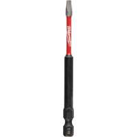 Milwaukee 48-32-4594 Tr&eacute;pan &agrave; choc Shockwave, Torx, Embout T-15, Prise 1/4", Longueur 3-1/2"