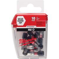 Milwaukee 48-32-5008 Forets &agrave; chocs Shockwave, Carr&eacute;e, #2, Prise 1/4"