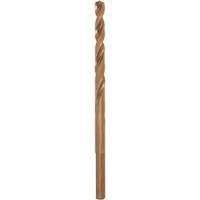 Milwaukee 48-89-2309 Red Helix Jobber Drill Bit, High Speed Steel, 3/16", 3-9/16" L, 2-5/16" Flute, 135° Point Angle