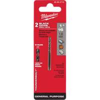 Milwaukee 48-89-2710 Thunderbolt&reg; Jobber Drill Bit, High Speed Steel, 1/16", 1-7/8" L, 7/8" Flute, 135° Point Angle