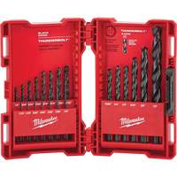 Milwaukee 48-89-2801 Thunderbolt&reg; Jobber Drill Bit Set, 21 Pieces, Alloy Steel