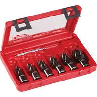 Milwaukee 49-22-8400 Jeu de couteaux annulaires, 6 morceaux, Acier rapide