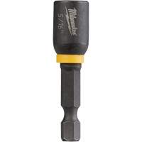 Milwaukee 49-66-4503 Tourne-&eacute;crou Shockwave Impact Duty, Embout 1/4", Prise 5/16", 1-7/8" lo, Magn&eacute;tique