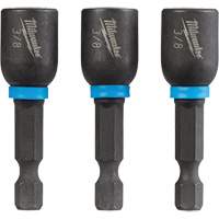 Milwaukee 49-66-4525 Shockwave Impact Duty Magnetic Nut Driver, 3/8" Drive Size, 1-7/8" Length