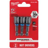 Milwaukee 49-66-4525 Shockwave Impact Duty Magnetic Nut Driver, 3/8" Drive Size, 1-7/8" Length