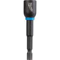 Milwaukee 49-66-4735 Tourne-&eacute;crou Shockwave Impact Duty, Embout 1/4", Prise 3/8", 2-9/16" lo, Magn&eacute;tique