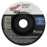Milwaukee 49-94-4520 Grinding Wheel, 4-1/2" x 1/4", 7/8" Arbor, Aluminum Oxide, Type 27